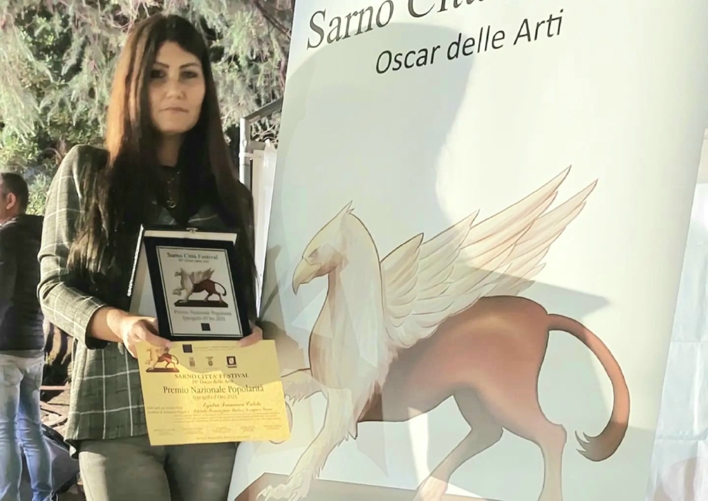 Premio Ippogrifo d’oro, premiata la designer sarnese Egy Cutolo